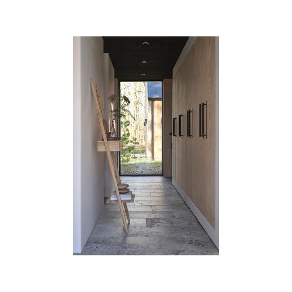 Светлорозова стъклена ваза (височина 24 cm) Drum – Villa Collection-image-3