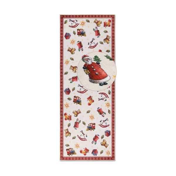 Червена пътека с коледен мотив 80x200 cm Red Christmas – Villeroy&Boch