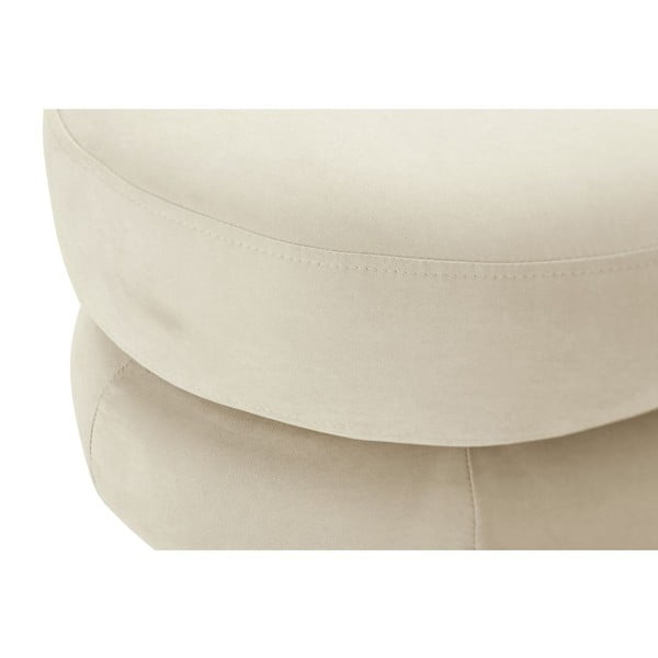 Krémová taburetka Scandi by Stella Cadente Maison Supernova-image-3