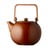 Глинен чайник с цедка в кехлибарен цвят 1,2 l Amber – Bitz