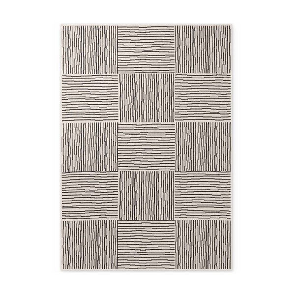 Черен/кремав килим за открито и закрито 200x300 cm Haringey Nightingale – Ted Baker