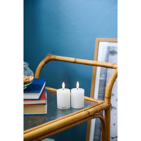 Бели светлинни декорации в комплект от 2 Sille Exclusive Mini - Sirius-image-1