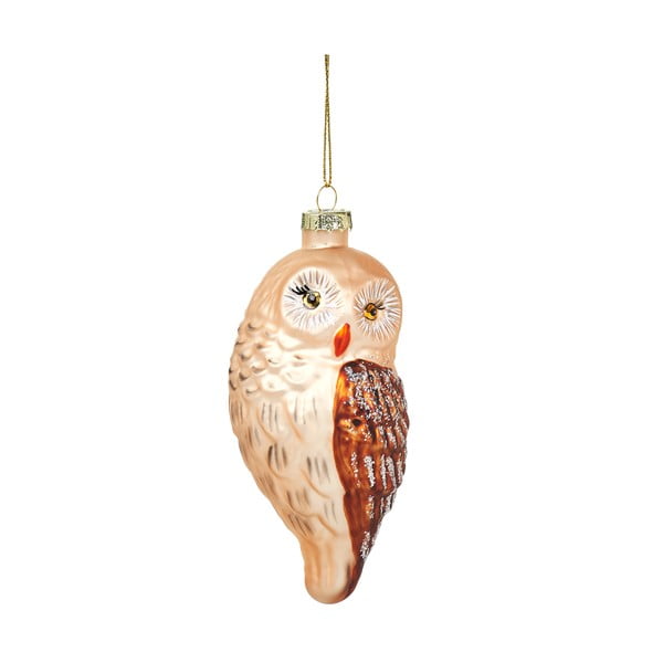 Стъклена коледна украса Owl – Sass & Belle