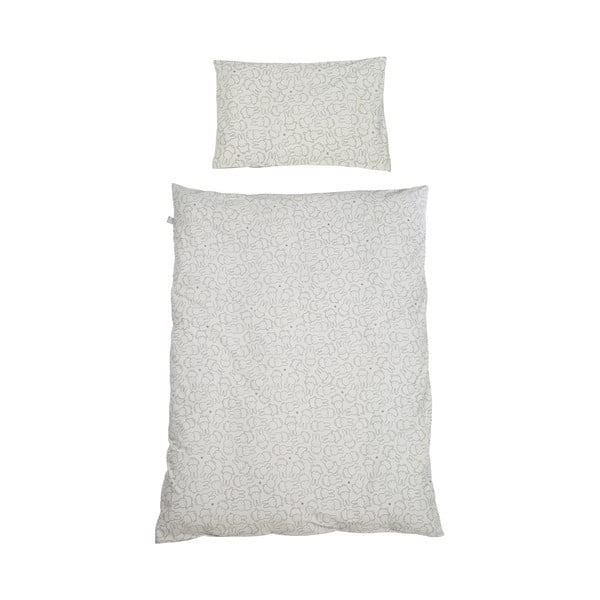 Памучно спално бельо за детско легло 100x135 cm Miffy - Roba