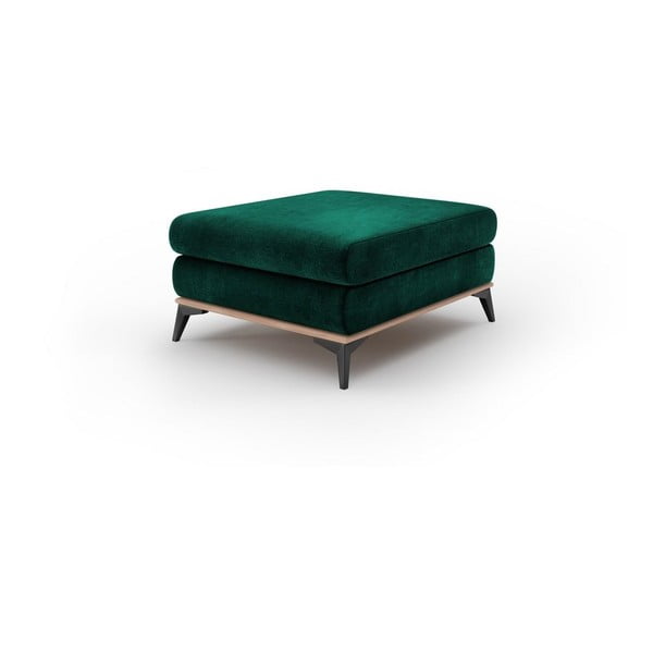 Зелен пуф с кадифена тапицерия Astre - Windsor & Co Sofas