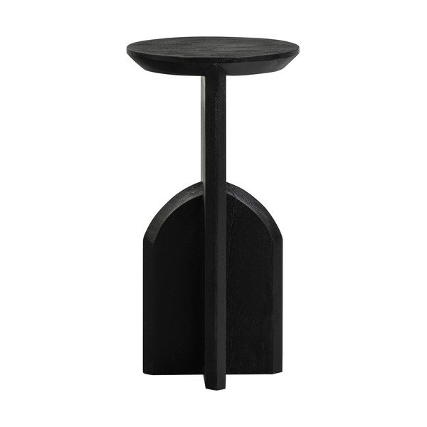 Кръгла странична масичка от масивна акация ø 30 cm Kioni – WOOOD