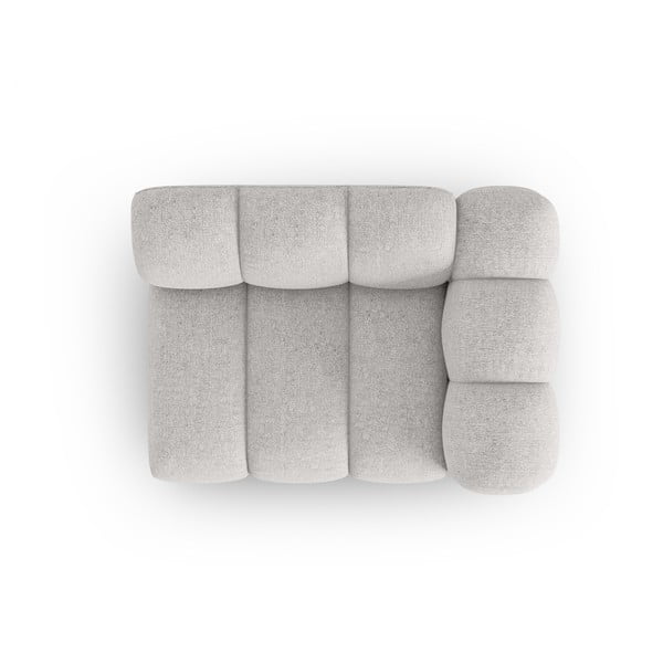 Светлосив модулен диван (десен ъгъл) Lupine – Micadoni Home-image-3