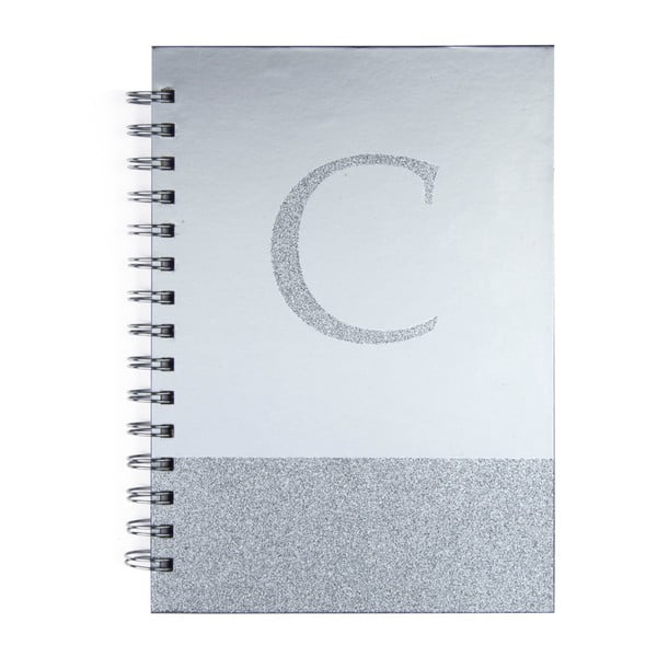 Zápisník Tri-Coastal Design Monogram C