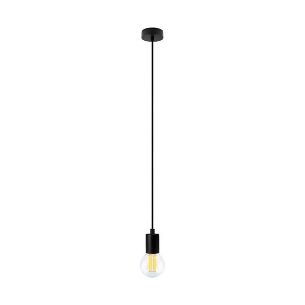 Черна висяща лампа с крушка Cero Basic Globe - Bulb Attack