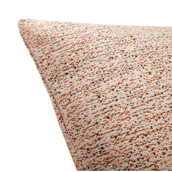 Оранжево-бяла възглавница Есен, 60 x 60 cm - Hübsch-image-2