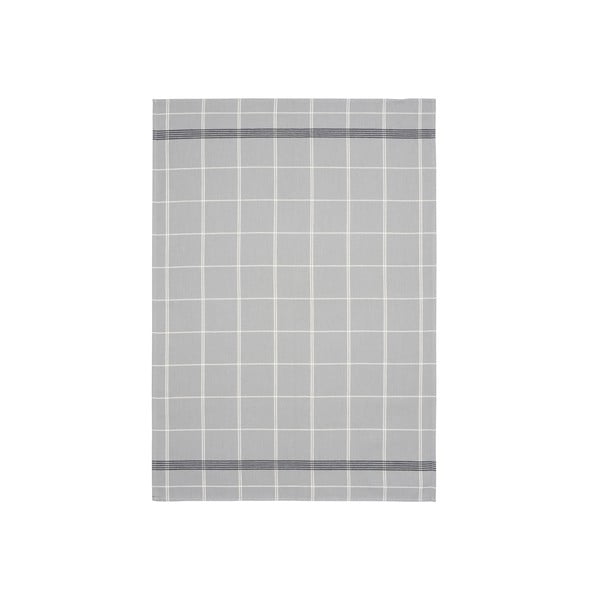 Сива памучна кухненска кърпа Геометрична, 50 x 70 cm Minimal - Södahl