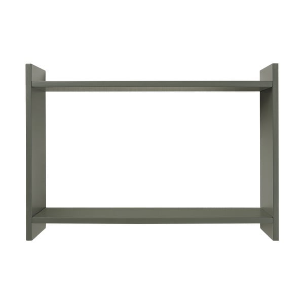 Сиво-зелен на няколко нива стенен рафт 50 cm Bamberg – House Nordic