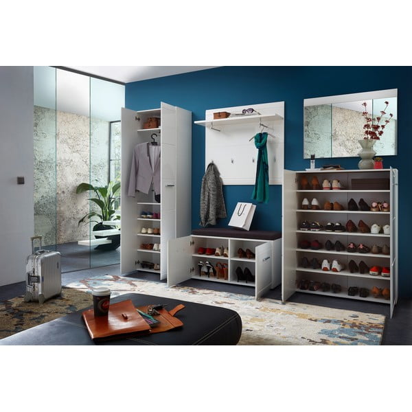 Бял шкаф за обувки Adana - Germania-image-4