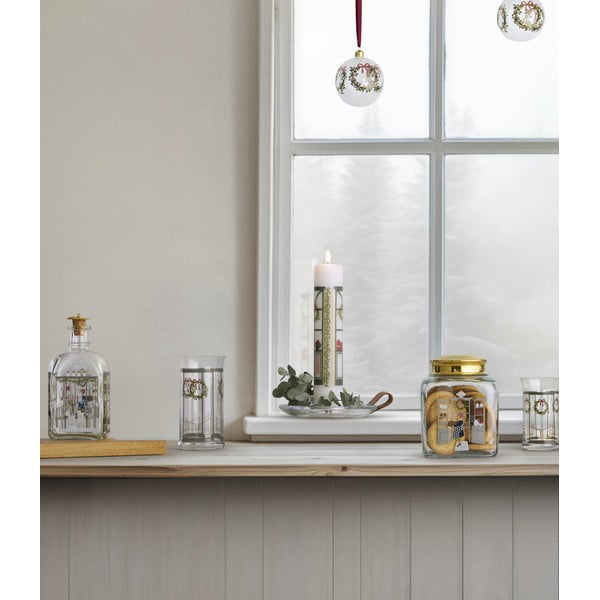 Свещ с коледен мотив с време на горене 56 часа Holmegaard Christmas – Holmegaard-image-2