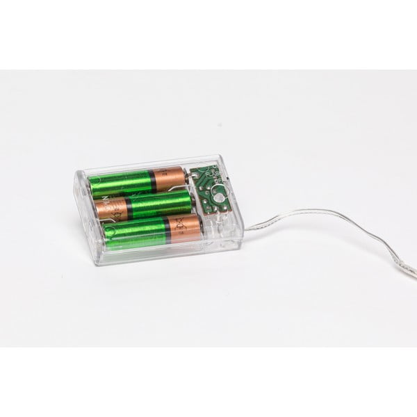 Светлинна верига с кафяви батерии и LED крушки , 30 лампички - LUKKA-image-2