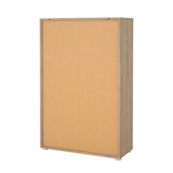 Етажерка за книги в дъбов декор в естествен цвят 80x124 cm Sign - Tvilum-image-4