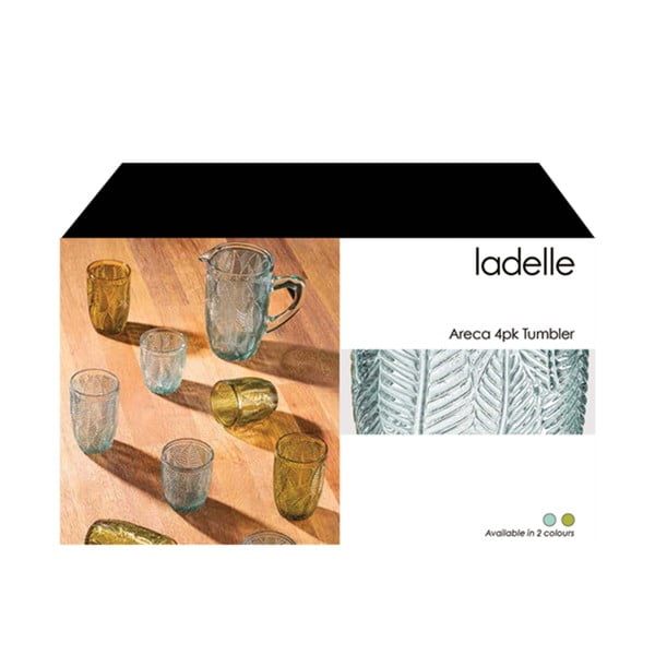 Стъклени чаши в комплект от 4 бр. 350 ml Areca – Ladelle-image-3
