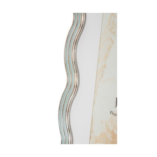 Светлосиня/в сребрист цвят метална/стъклена стояща рамка 17,5x22,5 cm Elizabeth – Mauro Ferretti-image-3