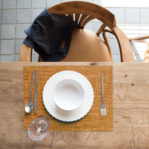 Кафява подложка за хранене , 45 x 33 cm - Tiseco Home Studio-image-1