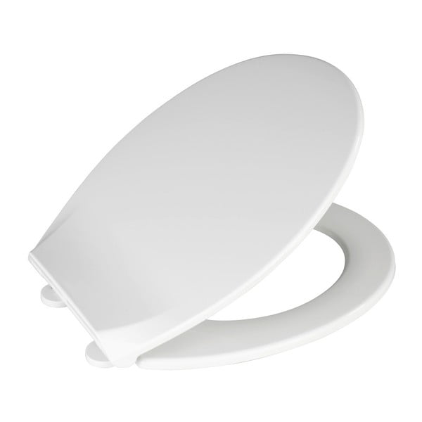 Бяла тоалетна седалка с лесно затваряне , 44 x 37 cm Kos - Wenko-image-2