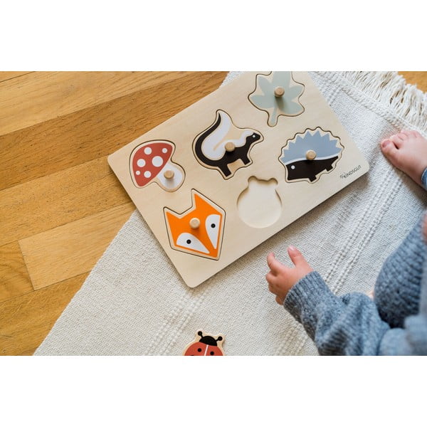 Дървен  пъзел (брой части 6) Forest – Kindsgut-image-3