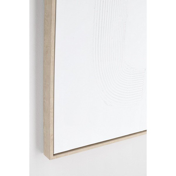 Ръчно рисувана картина с включена рамка/върху платно 83x83 cm Texture – Bizzotto-image-2