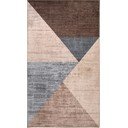 Кафяв и бежов килим за миене 180x120 cm - Vitaus