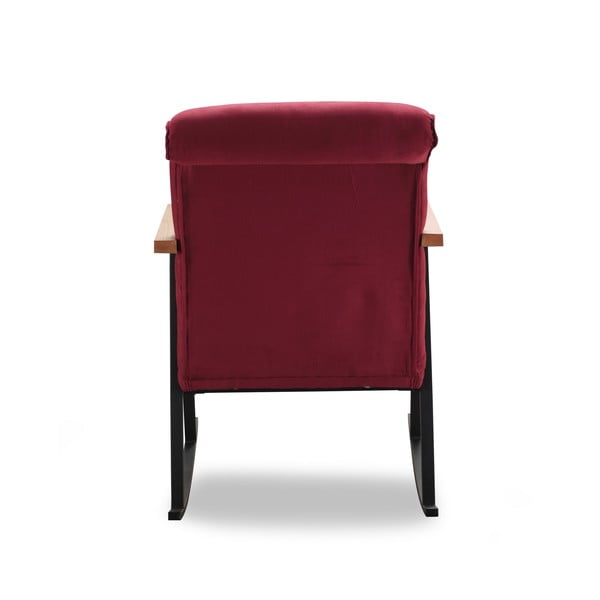 Кресло в цвят бордо Yoka - Artie-image-3
