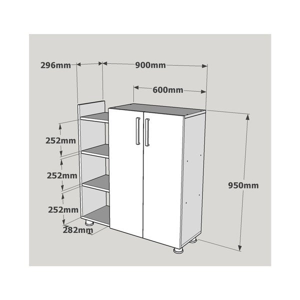 Шкаф с рафтове Asus - Moblert-image-2