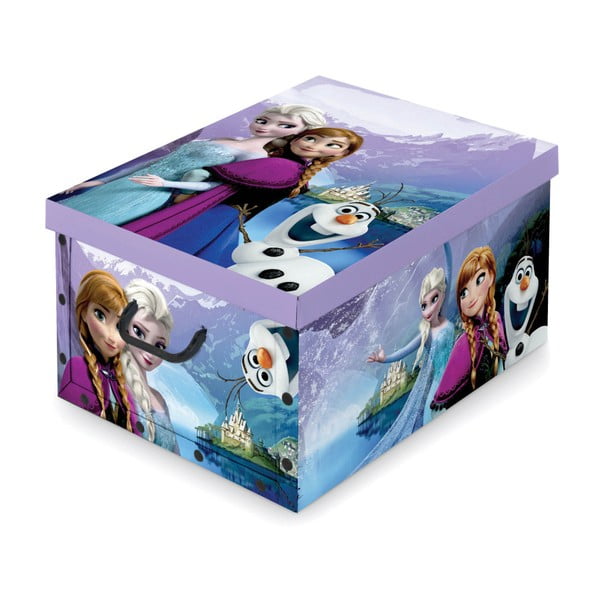 Úložný box na hračky Domopak Frozen, délka 50 cm