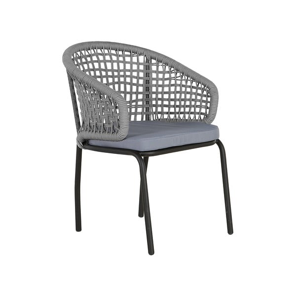 Комплект от 2 сиви градински стола Ibiza Palmi - Monobeli
