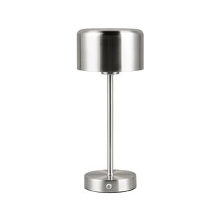 LED настолна лампа с възможност за димиране в сребристо (височина 30 cm) Jeff - Trio