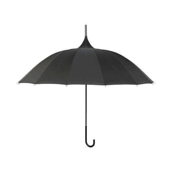 Černý holový deštník Ambiance Bebeig, ⌀ 90 cm-image-2
