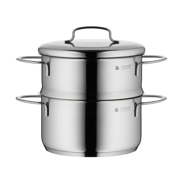 Съд за готвене на пара от неръждаема стомана с капак Cromargan® , ⌀ 16 см Mini - WMF