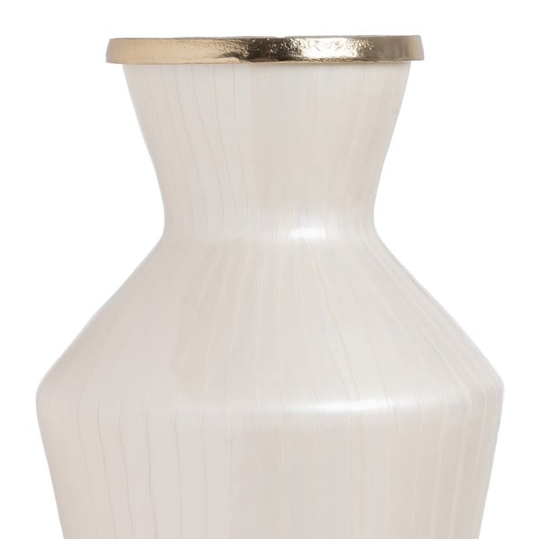 Бяла стъклена висока ваза (височина 57 cm) Linea – Ixia-image-3