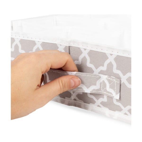 Бежов органайзер за чекмеджета с 16 отделения , 40 x 40 cm Madison - Compactor-image-3