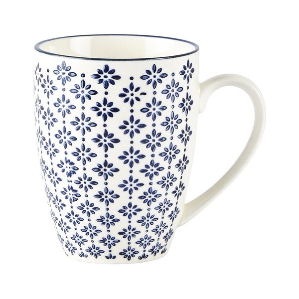 Комплект от 4 керамични чаши Pattern Classic, 350 ml - Villa Collection-image-4