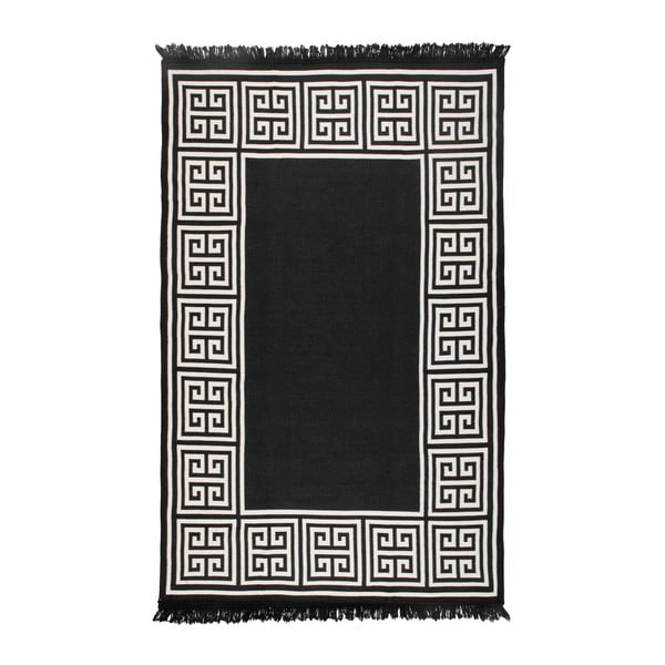 Бежов и черен двустранен килим Athena, 140 x 215 cm - Cihan Bilisim Tekstil