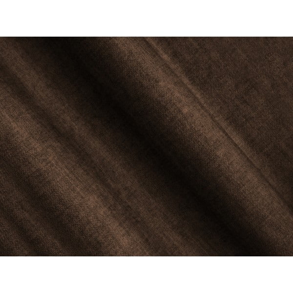 Тъмнокафяв кадифен ъглов диван (десен ъгъл/U форма) Loretto – Cosmopolitan Design-image-4