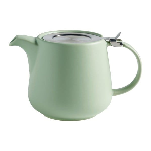 Зелен керамичен чайник с цедка за насипен чай Maxwell & Williams Tint, 1,2 л - Maxwell & Williams