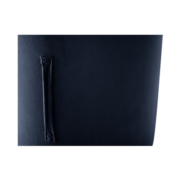 Тъмносин пуф , ⌀ 40 cm Fiore - Mazzini Sofas-image-3