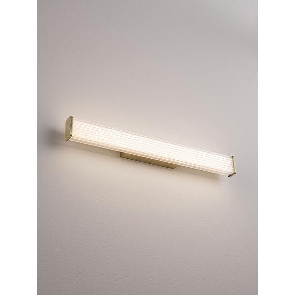 Матово златиста метална LED стенна лампа Misty – Nova Luce-image-4