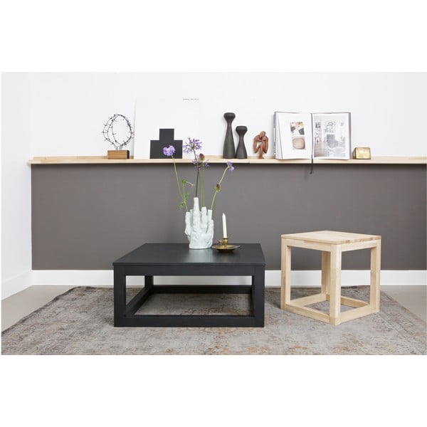 Стенен рафт за снимки от масивен дъб в естествен цвят 120 cm Studio – WOOOD-image-4