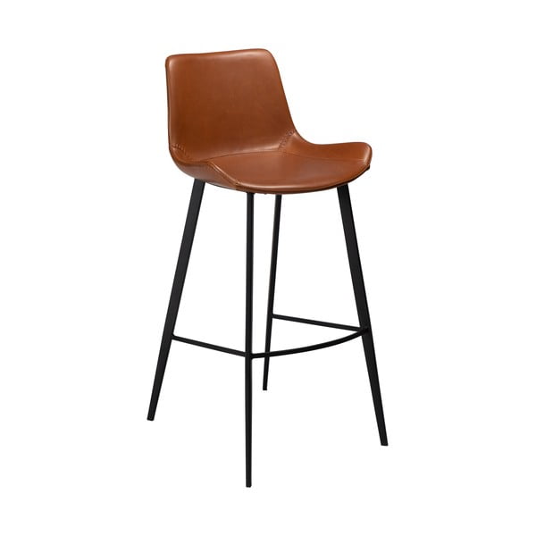 Кафяв бар стол от изкуствена кожа DAN-FORM Дания , височина 101 cm Hype - DAN-FORM Denmark