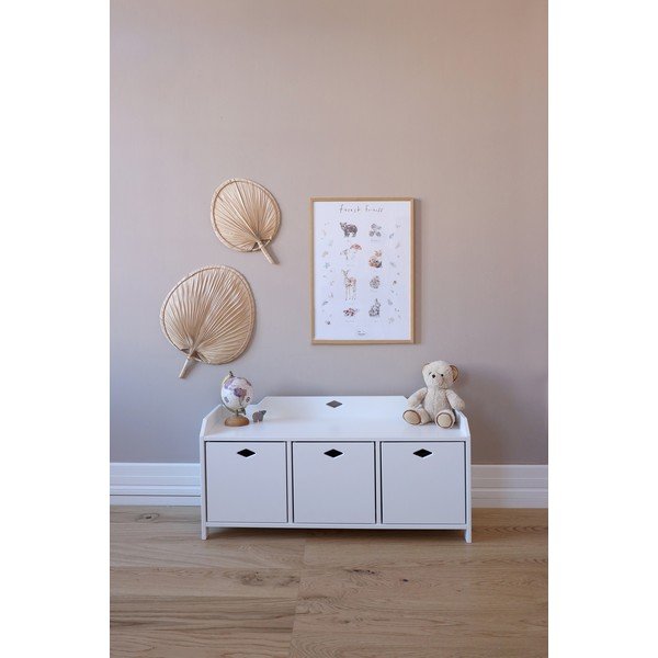 Бял детски скрин 99,5x32x48 cm Luca – Cam Cam Copenhagen-image-1