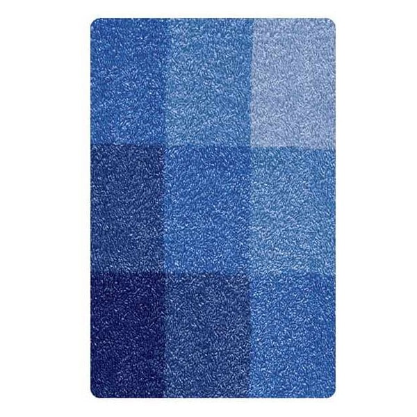 Předložka Square, 70x120 cm, modrá