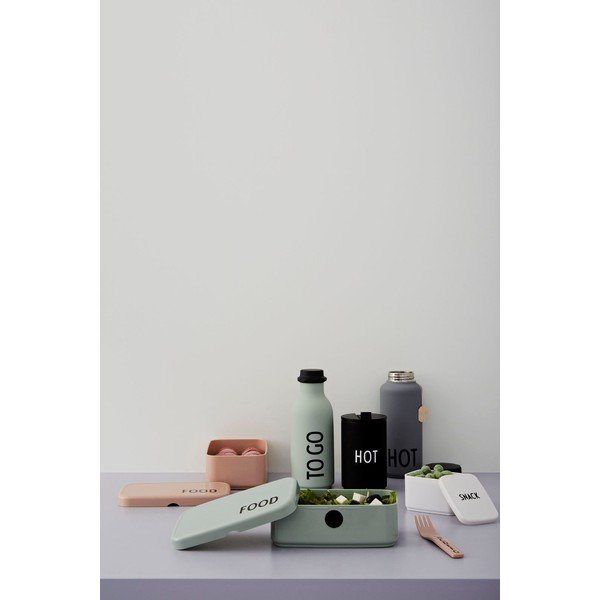 Черна термочаша 350 ml Hot – Design Letters-image-4