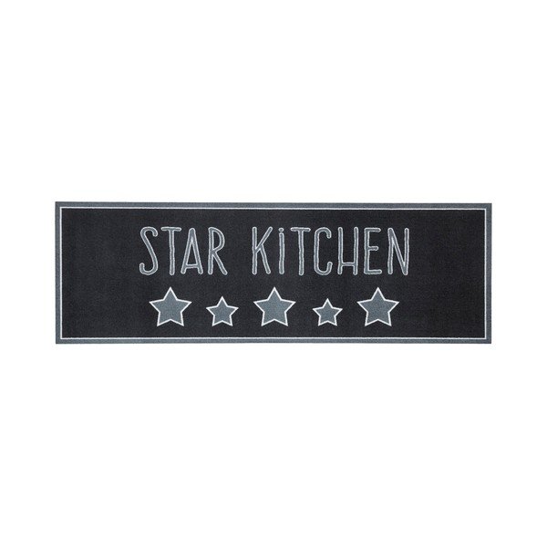 Тъмно сив бягащ пътеводител Star, 50 x 150 cm Cook & Clean - Zala Living-image-4