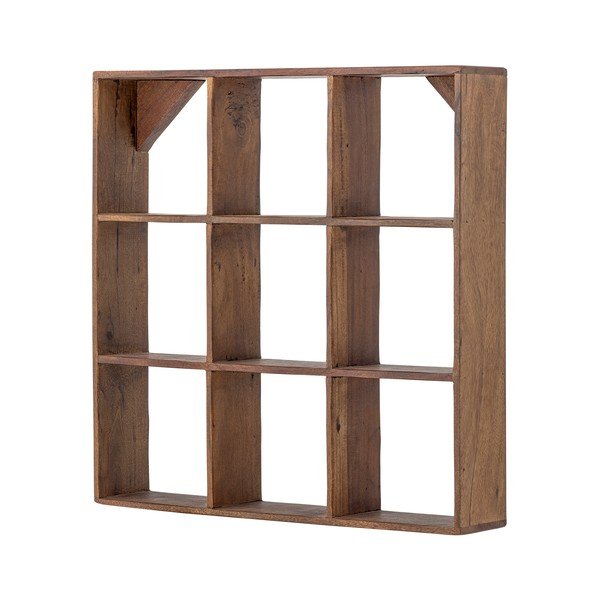 На няколко нива стенен рафт от рециклирано дърво в естествен цвят 53 cm Tilo – Bloomingville-image-2