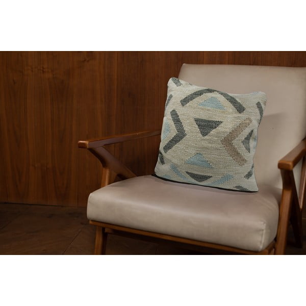 Възглавница за открито от рециклирана пластмаса Beaver, 45 x 45 cm - Green Decore-image-3